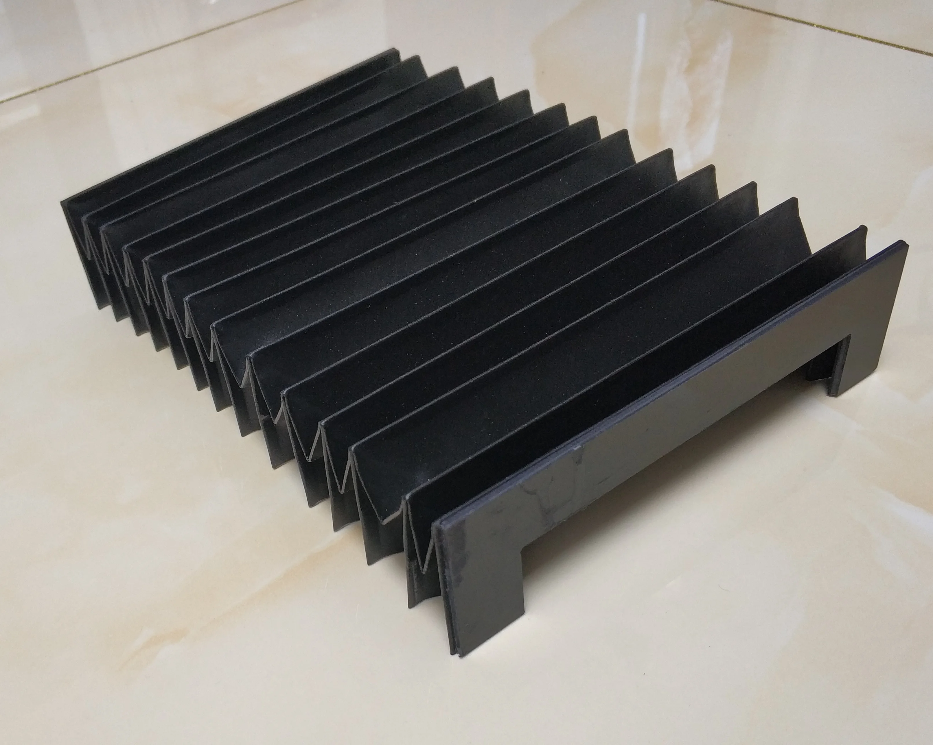 protection-de-soufflet-de-machines-outils-de-cnc-d'accordeon-en-tissu-de-nylon-largeur-400-mm-x-h-60-mm-x-lmax-500-mm