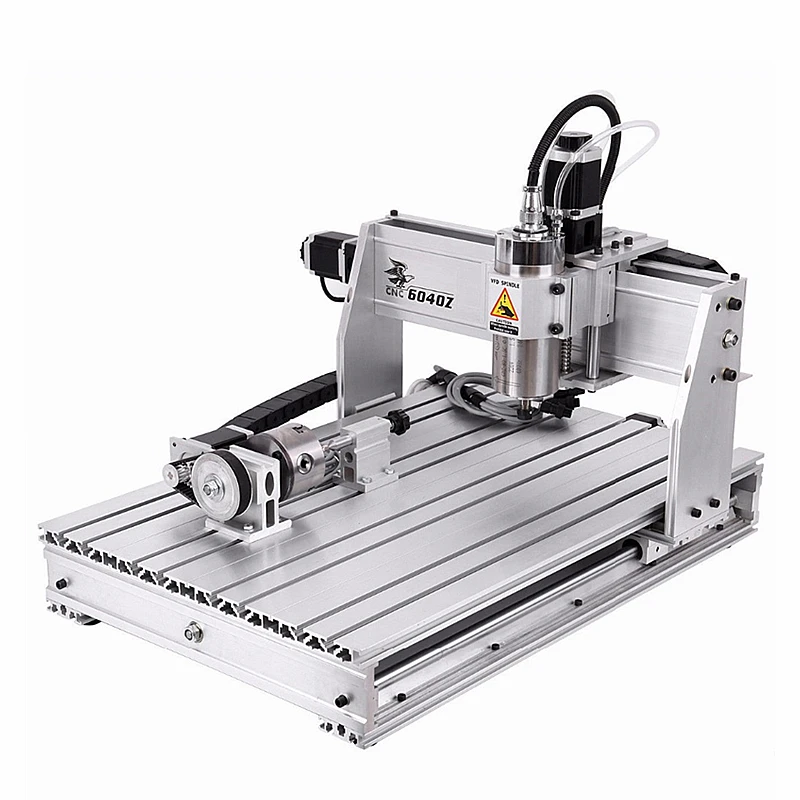 LY Desktop CNC 6040Z Engraving Machine 2200W Engraving area 575X380mm For PVC ABS PCB Wood Aluminum Work