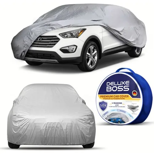 

Deluxe Boss Hyundai Santa Fe Custom fit Car Tarpaulin-10X Ultra Protection