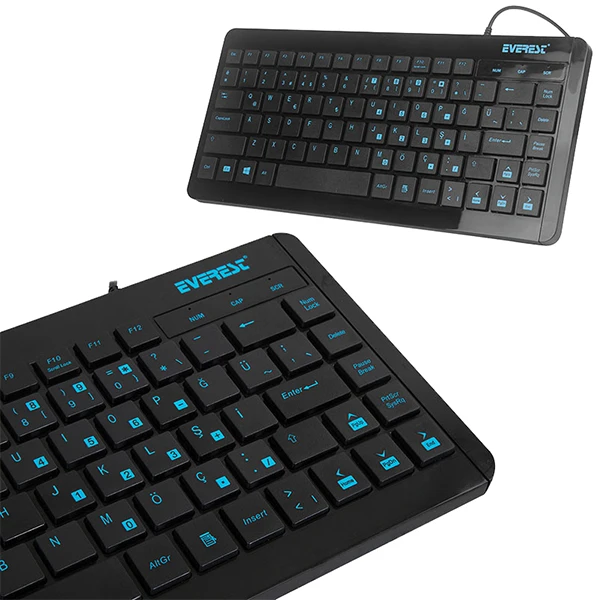 EVEREST KB-410 USB Q MULTİMEDİA MINI KEYBOARD