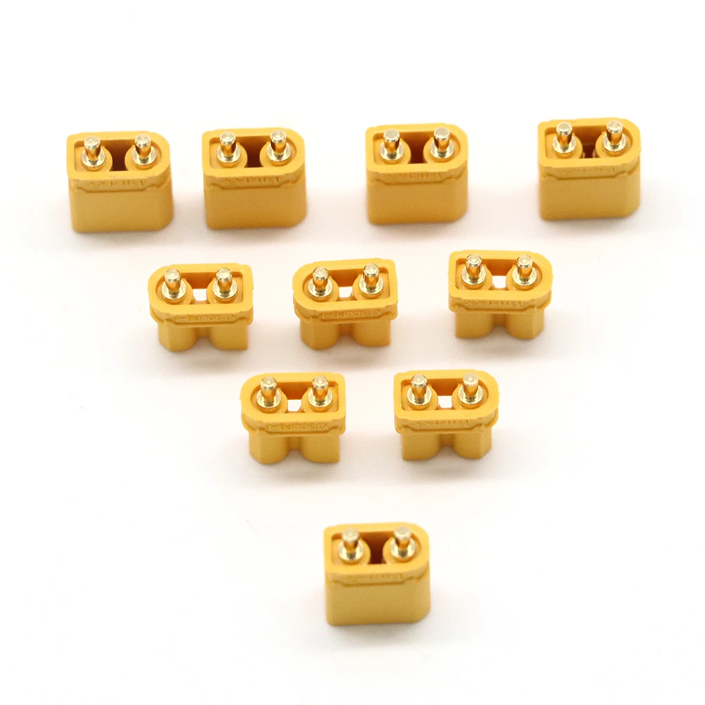 5 Đôi Amass XT30UPB XT30 UPB 2Mm Cắm Nam Nữ Viên Đạn Đầu Kết Nối Đầu Cắm Cho RC Pin Lipo (10 chiếc)