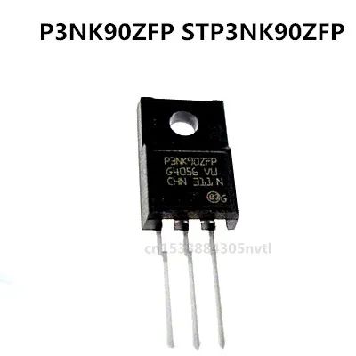 

Original 10pcs/ P3NK90ZFP STP3NK90ZFP TO-220F 900V 3A