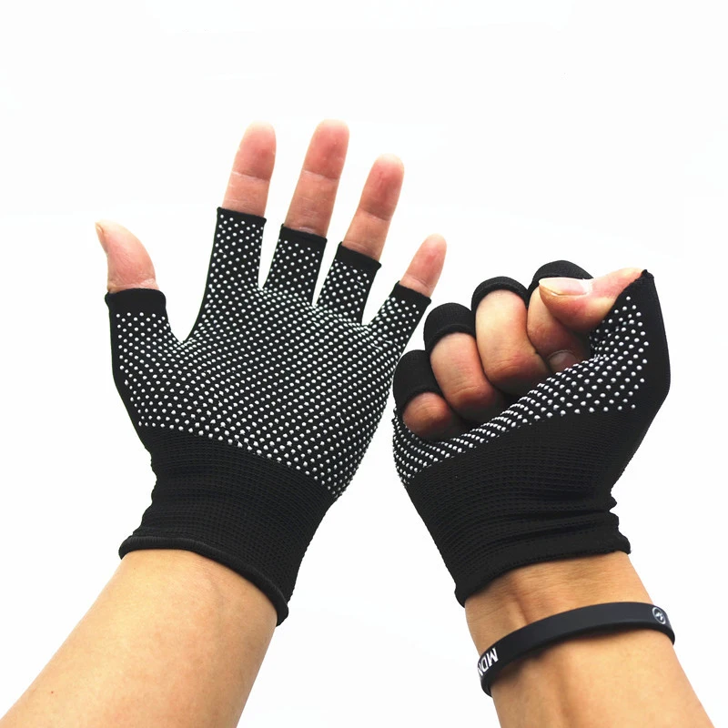 

Summer Men Women Cycling Anti-skid Sun Protection Hand Dot Breathable Thin Riding/Driving/Mountaineer Wrist Touch Screen Gloves