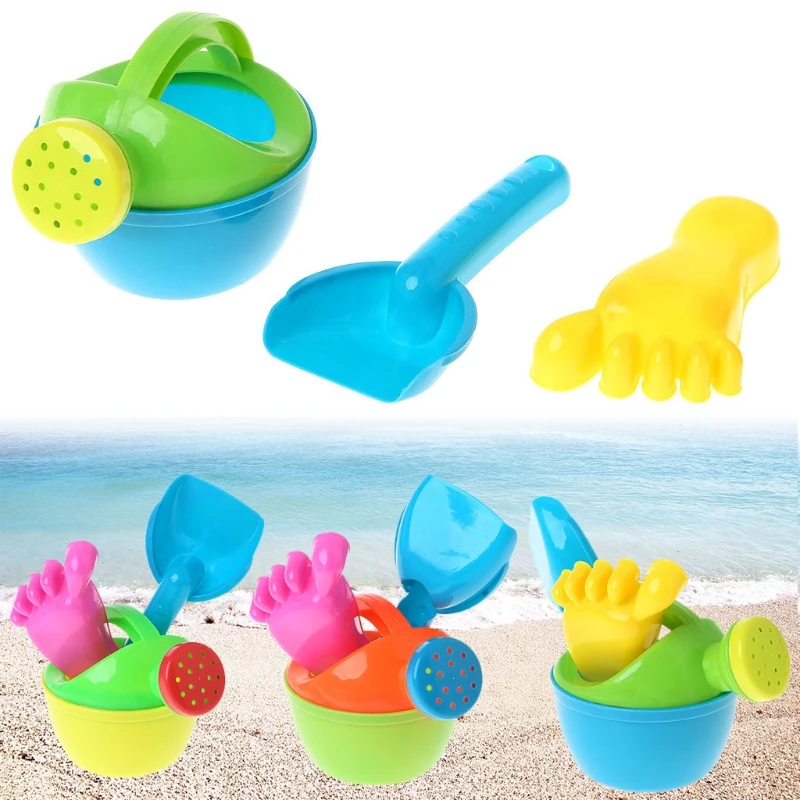 

3pcs/set Baby Kids Bath Flower Pot Sand Beach Play Toys Funny Educational Tools Shovel Tool Sand Toys