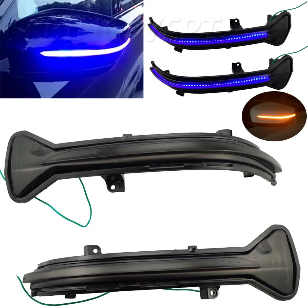 2PCS Dynamic Steering Signal Lamp Led Rear View Mirror Indicating Flash Light For BMW 3 Series G20 G21 G28 G2x 2019 2020