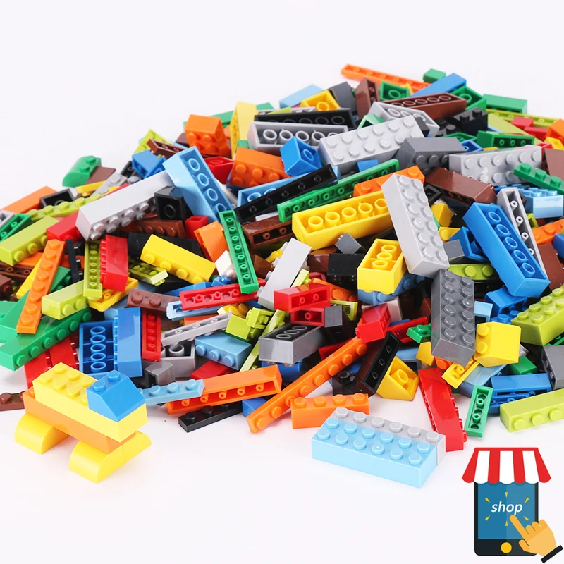50 Stück 1x4 Bausteine für Hauswände, MOC City Street View Teile und Zubehör, Kompatibel mit 15533 3010 – Detail 4