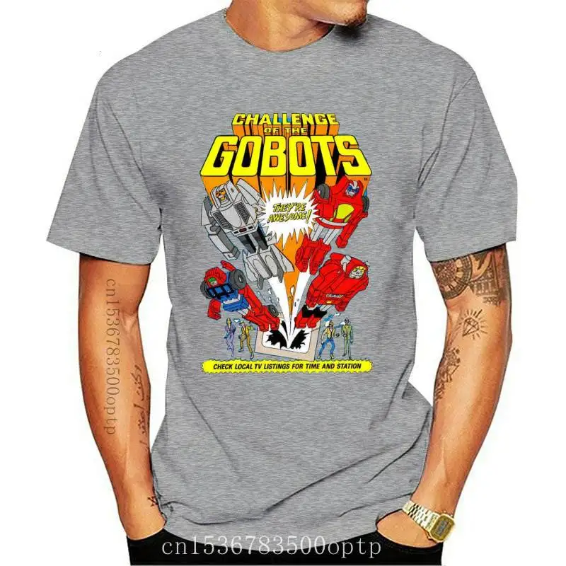 การ์ตูนใหม่ความท้าทายของ Gobots V1 Tv Series 1984 T เสื้อทุกขนาด S-3Xl ออกแบบตลก Tee เสื้อ