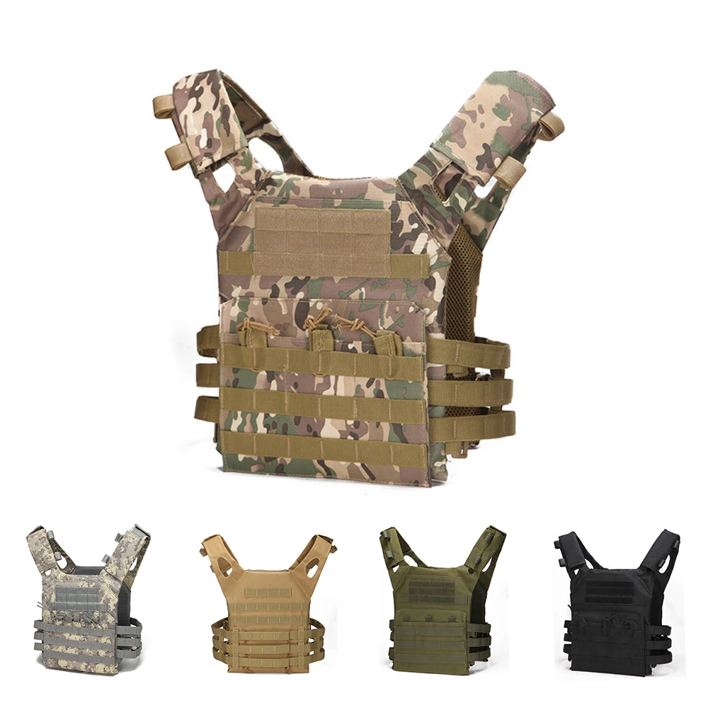 

Tactical Hunting Body Armor Molle Plate Carrier Vest Outdoor CS War Games Paintball Airsoft Vest Military Equipment