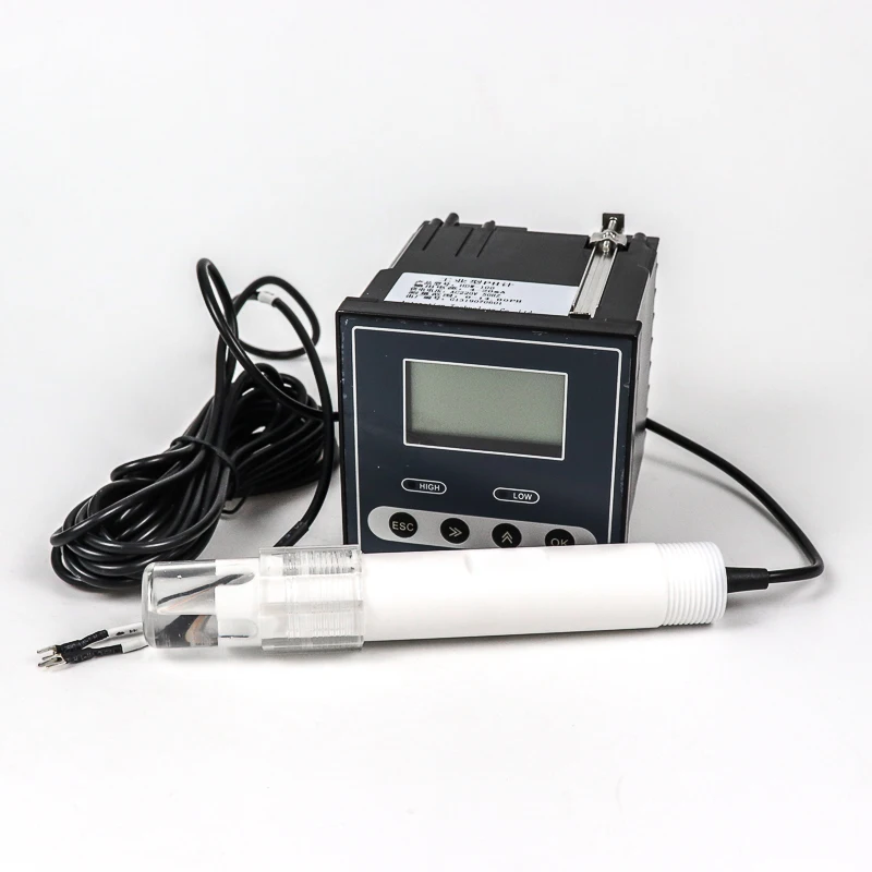 Imagem -02 - Sensor de ph Eletrodo Plástico Barato Medidor de ph Detector de Qualidade da Água Tester