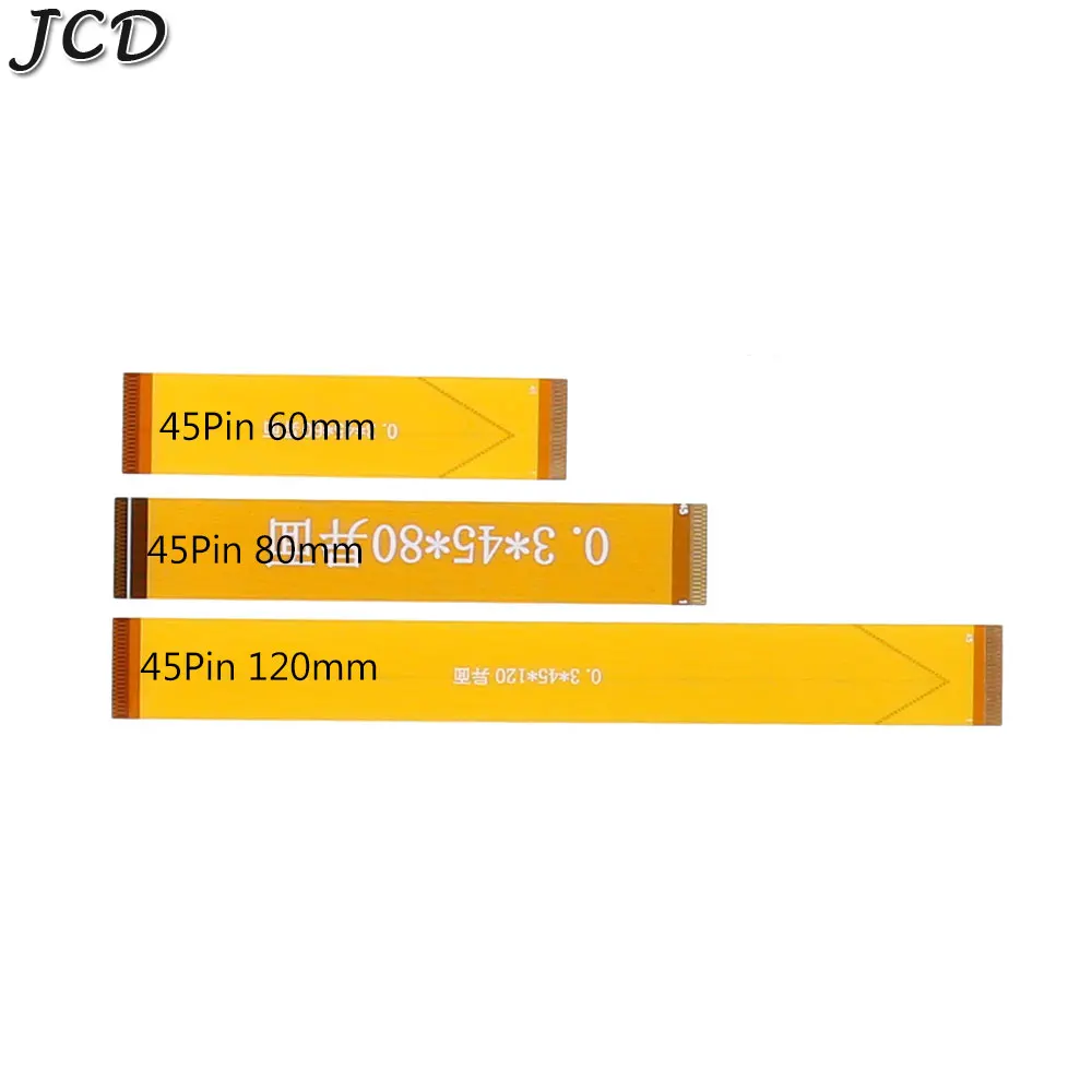 JCD 1PCS Reverse Direction FFC FPC Flexible Flat Cable Pitch 25 31 39 45 51 57 61 Pin Pitch 0.3mm length 60mm 100mm 120mm 200mm