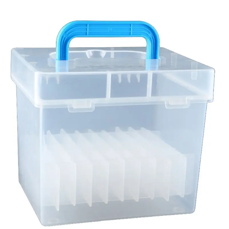 80 Slot Plastic Carrying Marker Case Holder Storage Organizer Box for Paint Sketch Markers-Fits for Markers Pen S19 19 Dropship