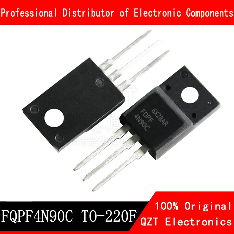 

10pcs/lot FQPF4N90C TO-220F 4N90 4N90C N-Channel MOSFET new original In Stock