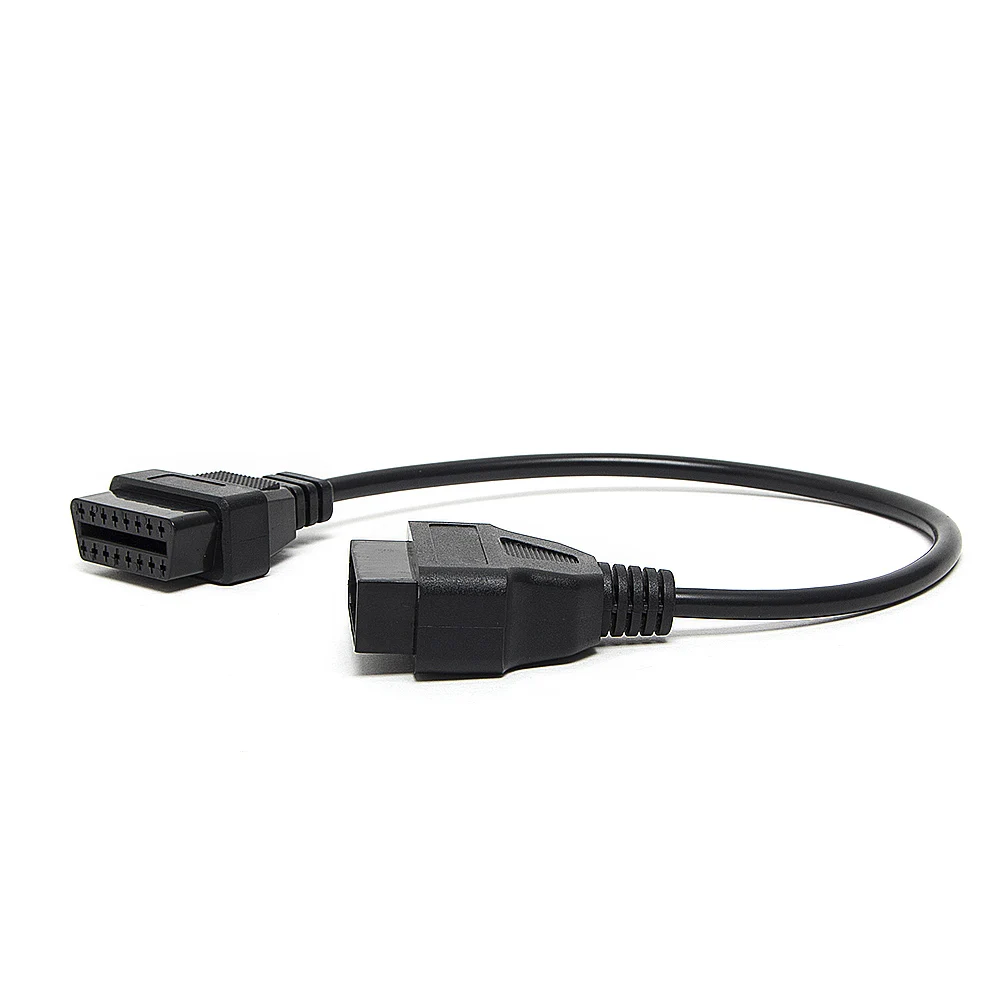 High Quality OBD2 Connector For Nissan 14 Pin-16 Pin OBD OBDII Adapter 14Pin Car Diagnostic Converter Tool