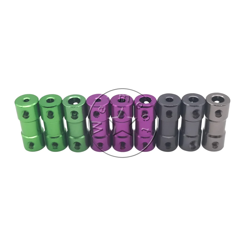 2.3mm/3mm/3.17mm/4mm/5mm Aluminum Shaft Coupler Rigid Coupling Motor Drive Connector Sleeve
