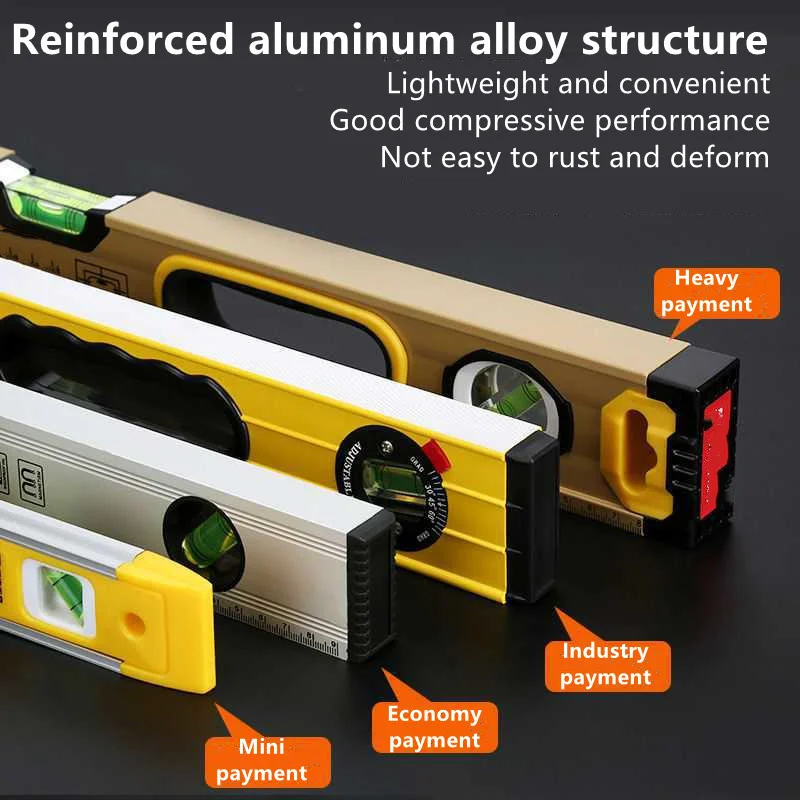 Magnetyczna linijka o wysokim łożysku Wysoka precyzja Mini poziomica Równowaga Pozioma linijka Pęcherzyki Dźwignia Stop aluminium do dekoracji wnętrz