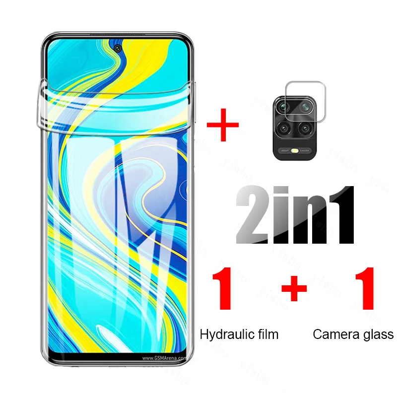 On Redmi Note 9s Hydrogel Film  Screen Protector For Xiaomi Redmi Note9s M2003J6A1G 6.67