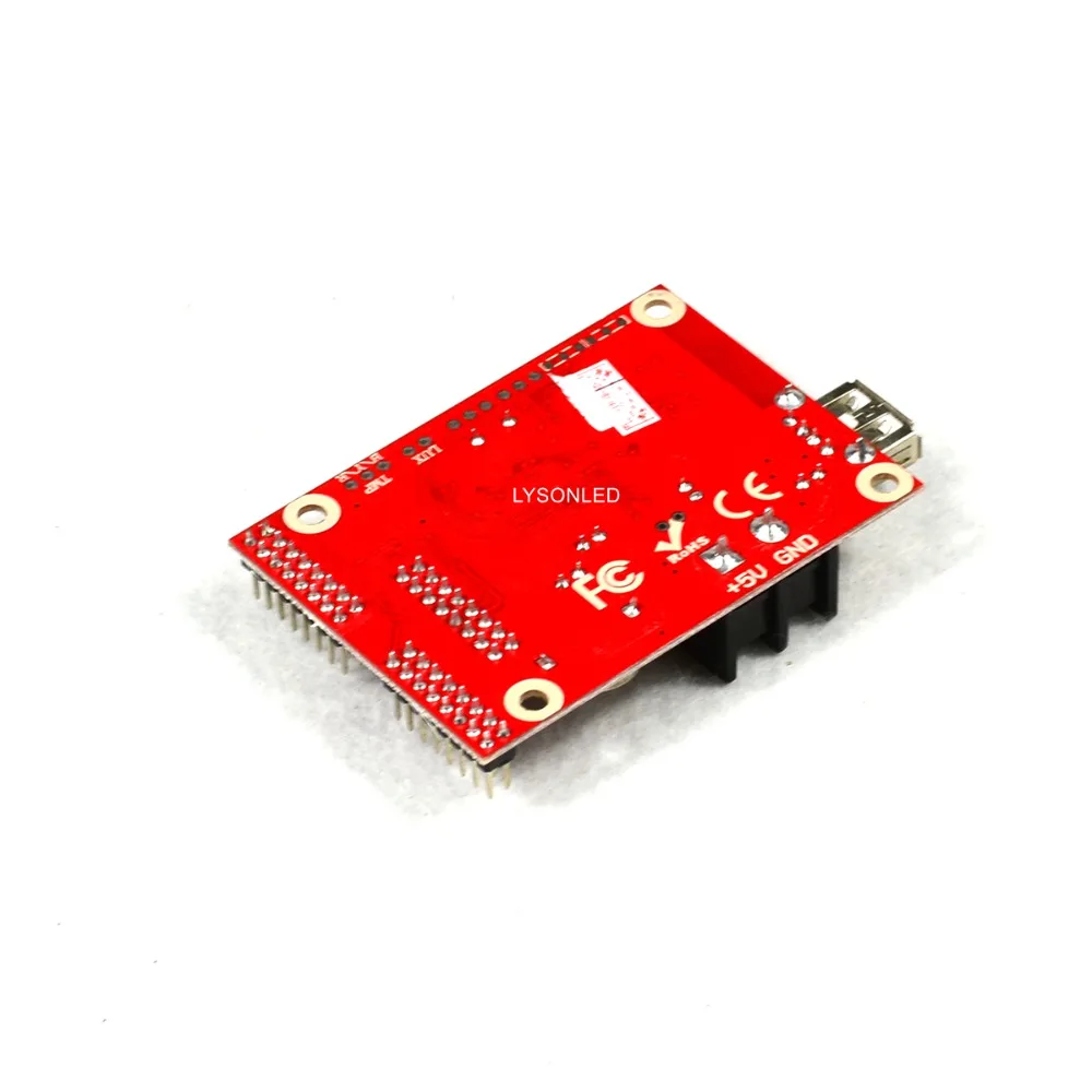 Tarjeta de Control USB WIFI TF-S6UW0 P4.75 P10 controlador de señal de Panel de módulo LED adecuado para un solo doble Color