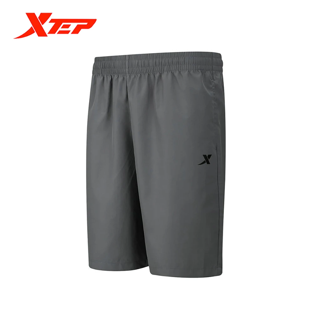 Xtep Men\'s Summer Sports Shorts Men\'s Breathable Sports Fitness Bodybuilding Short Pants Washed Quick-drying Shorts 879229680327