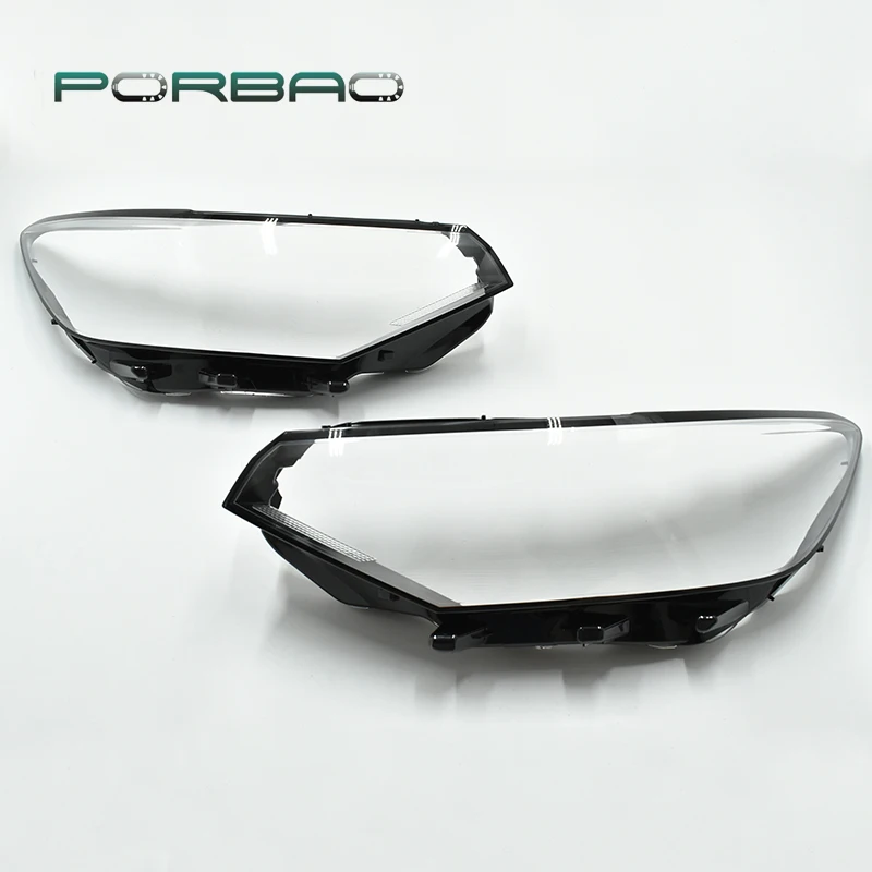 

PORBAO Car Headlight Lampshade for ASSAT B8.5 2019 2020 2021 European Version Auto Accessories Transparent Lens Cover Led Light