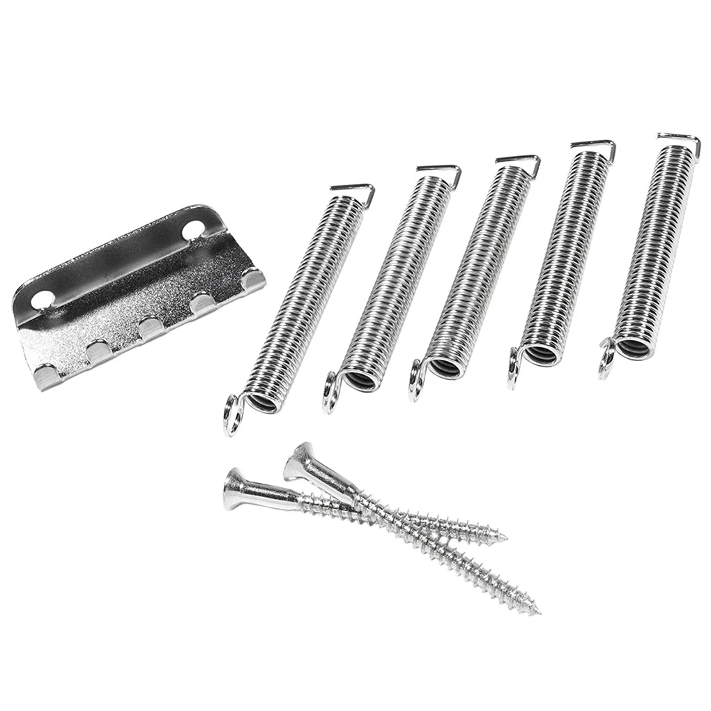 Electric Guitar Tremolo Spring Claw Screws Kit Replacement for Fender Stratocaster Strat ST