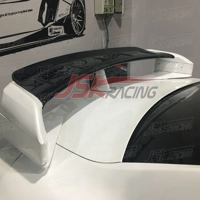 

For Nissan GTR R35 2008-2019 high quality Carbon Fiber rear boot Wing Spoiler Rear Roof Spoiler Wing Trunk Lip Boot Cover