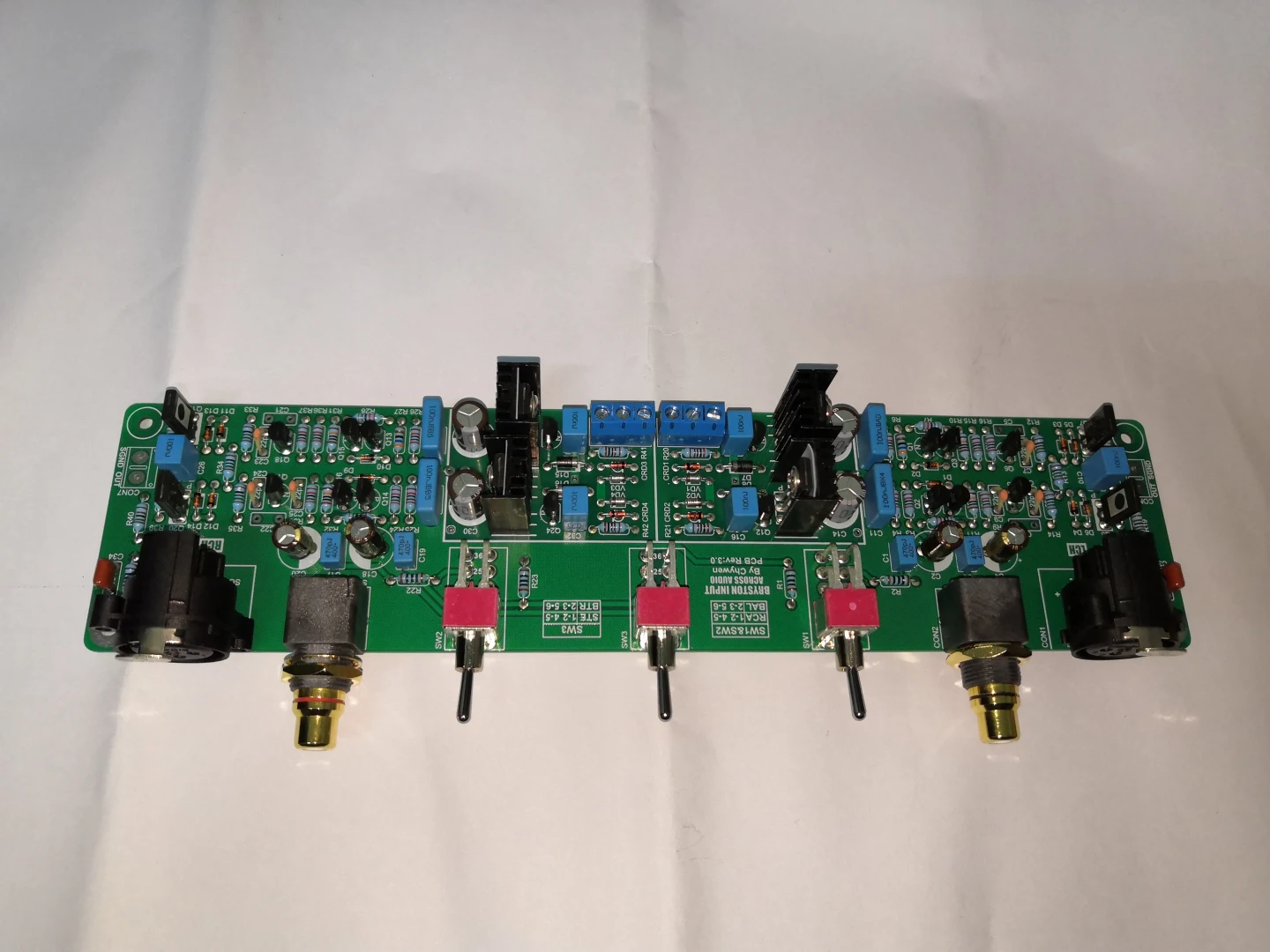 Baishitong Geïntegreerde Input Board, Ondersteunt Rca En Bal Input