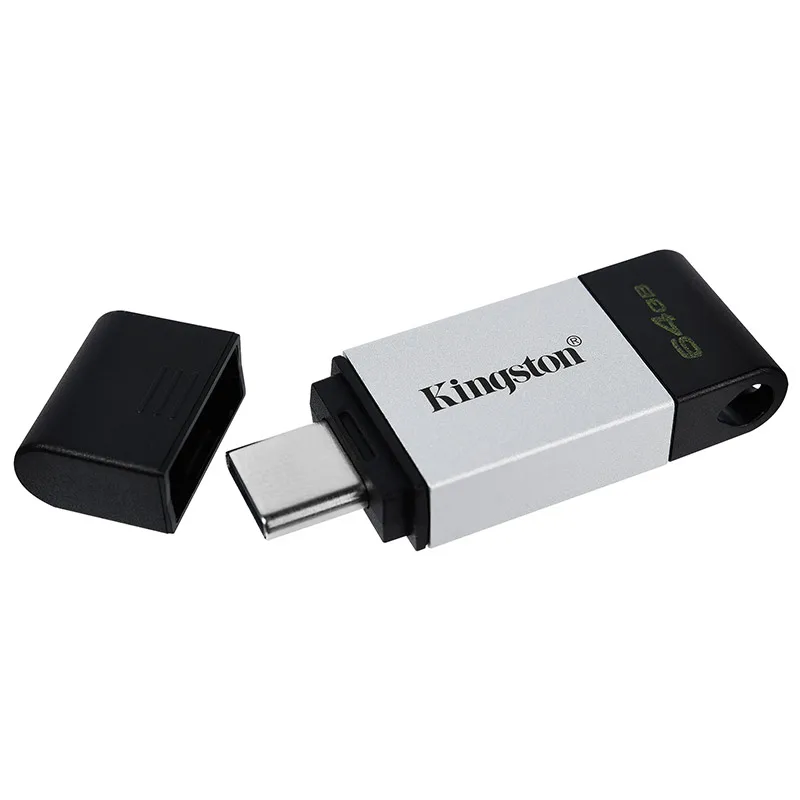 Kingston-محرك فلاش USB ، DT80 ، 32 جيجابايت ، 64 جيجابايت ، 3.2 جيجابايت ، 1 جيجاهرتز ، محرك أقراص فلاش ، usb 3.0 ، 128 جيجابايت