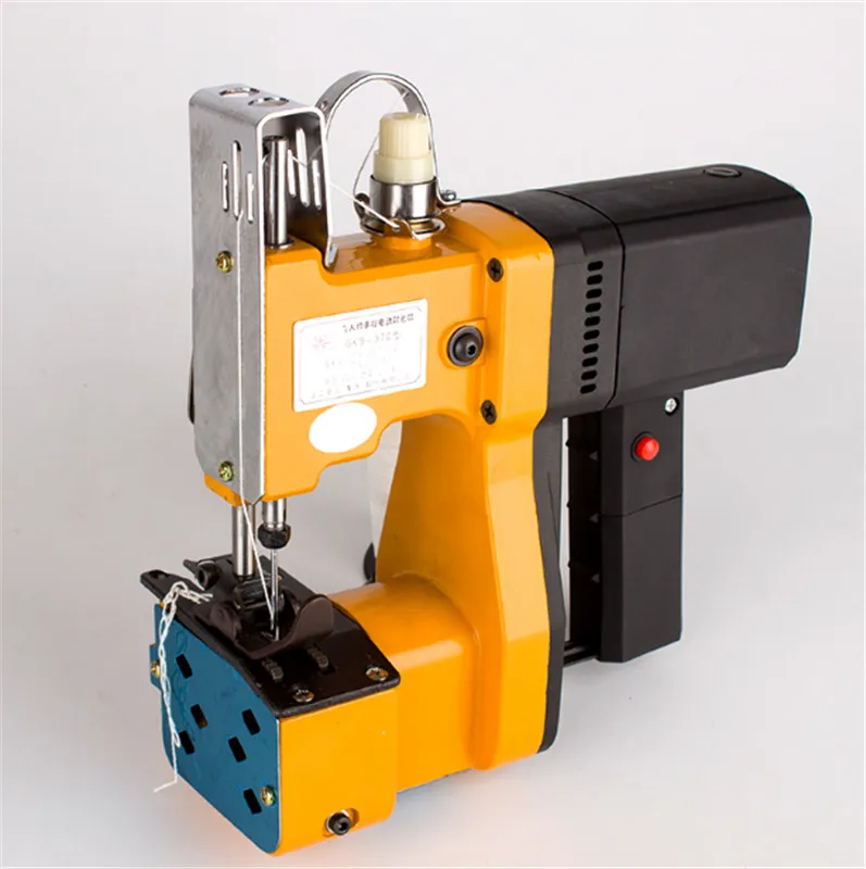 220 v máquina de costura elétrica portátil portátil máquina de selagem kit para têxteis domésticos saco portátil mais perto máquina de costura