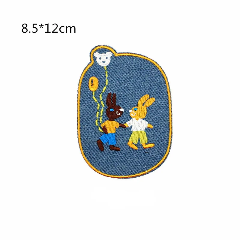 New Arrival Wholesale 23 Kinds of Cartoon Planet Embroidery Cloth Stickers Children Clothes Jeans Knee Stickers Hole Patching