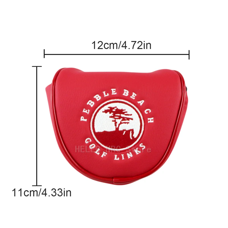 Golf Mallet Putter Covers 1Pcs Magnetic Closure Customized Headcover Simplicity Durable