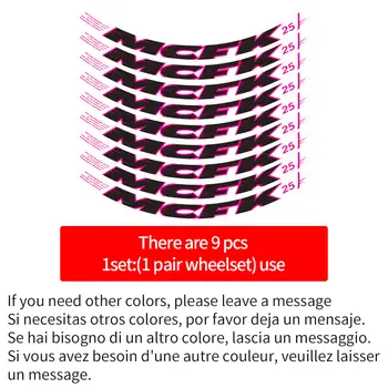 READU 自行車貼紙 公路自行車 MCFK 25碟煞車輪圈貼紙 輪組貼花 12 最佳銷售 mcfk - №7