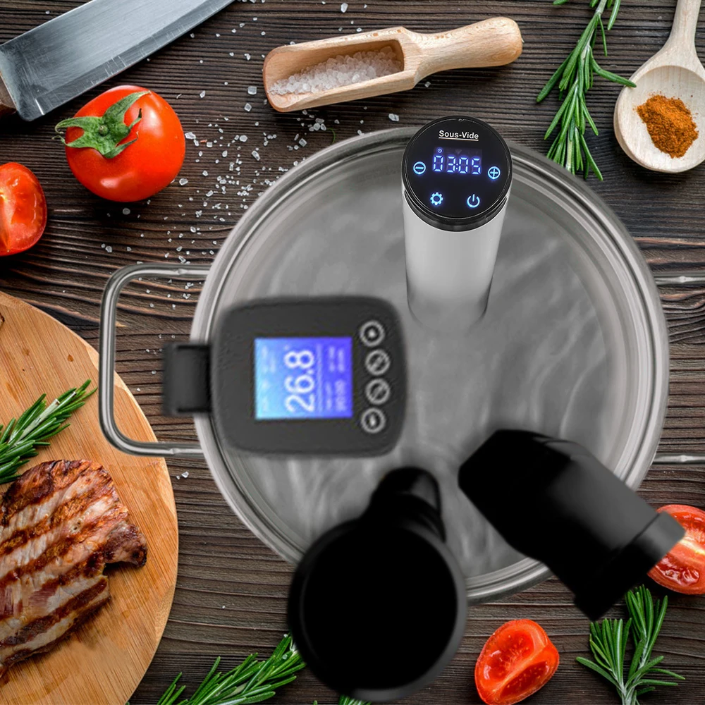 BioloMix-Circulador de Imersão Térmica Impermeável com App Control, Smart Wi-Fi Sous Vide Cooker, IPX7, 4ª Geração, Super Slim