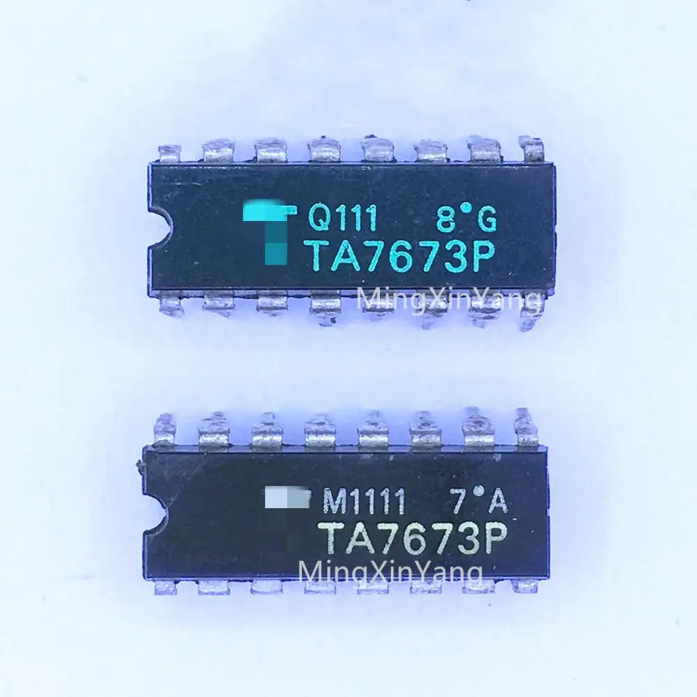 5PCS TA7673P DIP16 TV ACCESSORIES IC, power amplifier chip, amplifier chip