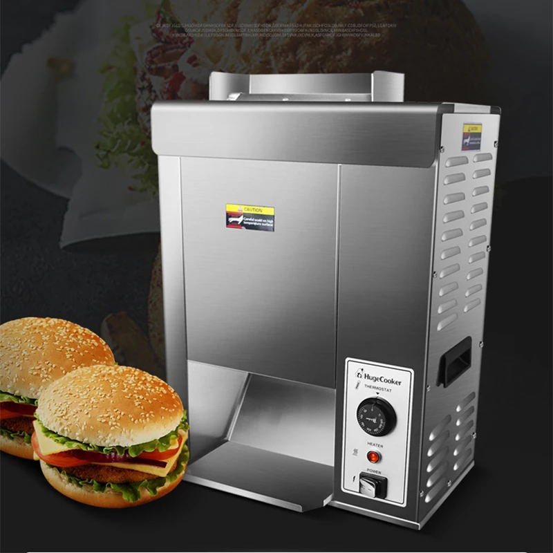 Commercial High-end Hamburger Machine Automatic Double-layer Baking Oven Heating Dough Equipment