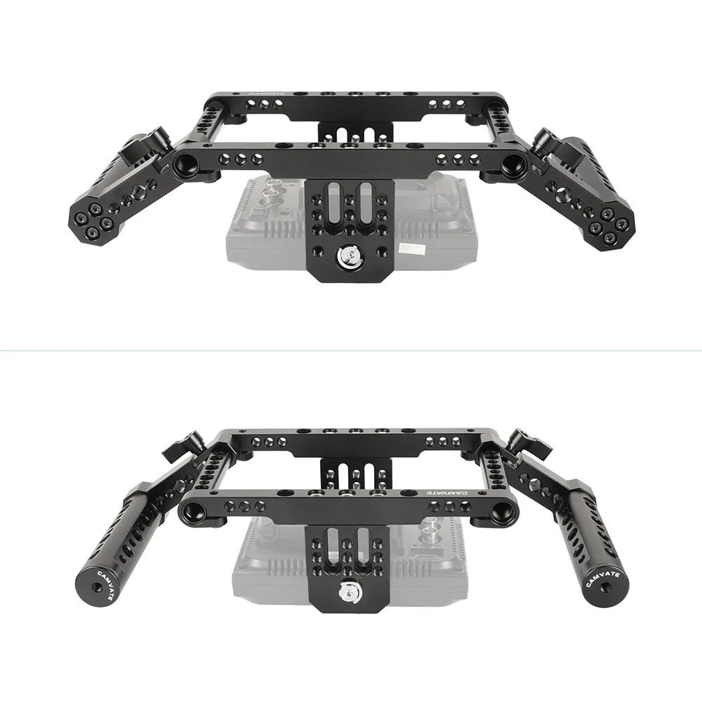 CAMVATE Director’s Monitor Cage Rig With Adjustable Dual Cheese Handgrip For 5\