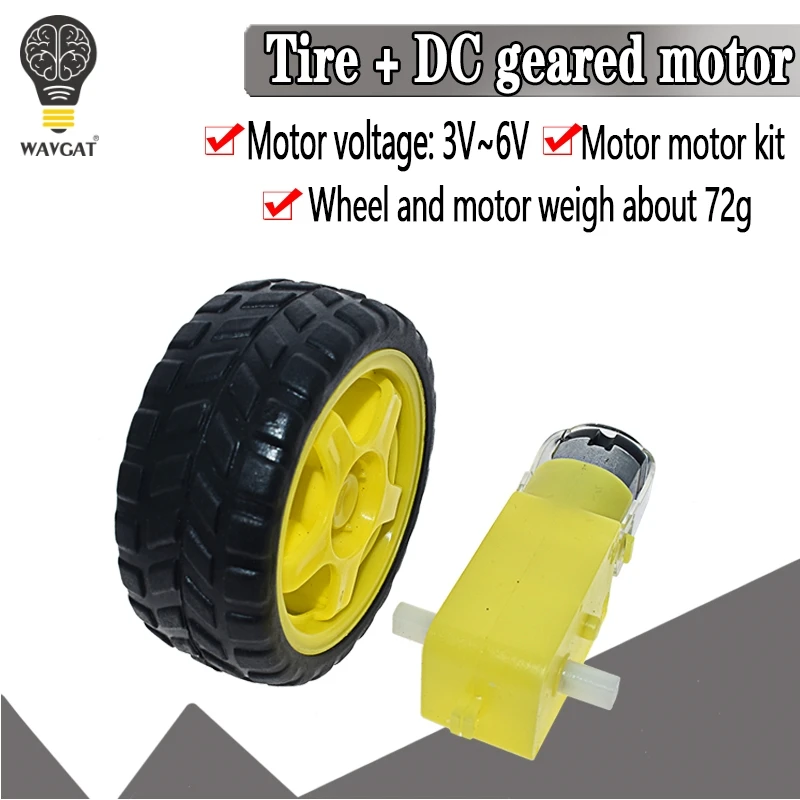TT Motor Smart Car Robot Gear Motor dla Arduino Hurtownia dla Arduino Motor Smart Robot Car