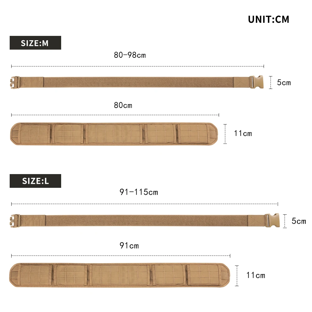 Exzellenter Elite Spanker Taktischer Gürtel Schnellverschluss Canvas-Hüftgurt Outdoor-Jagdgürtel Multifunktional im Militärstil – Detail 18