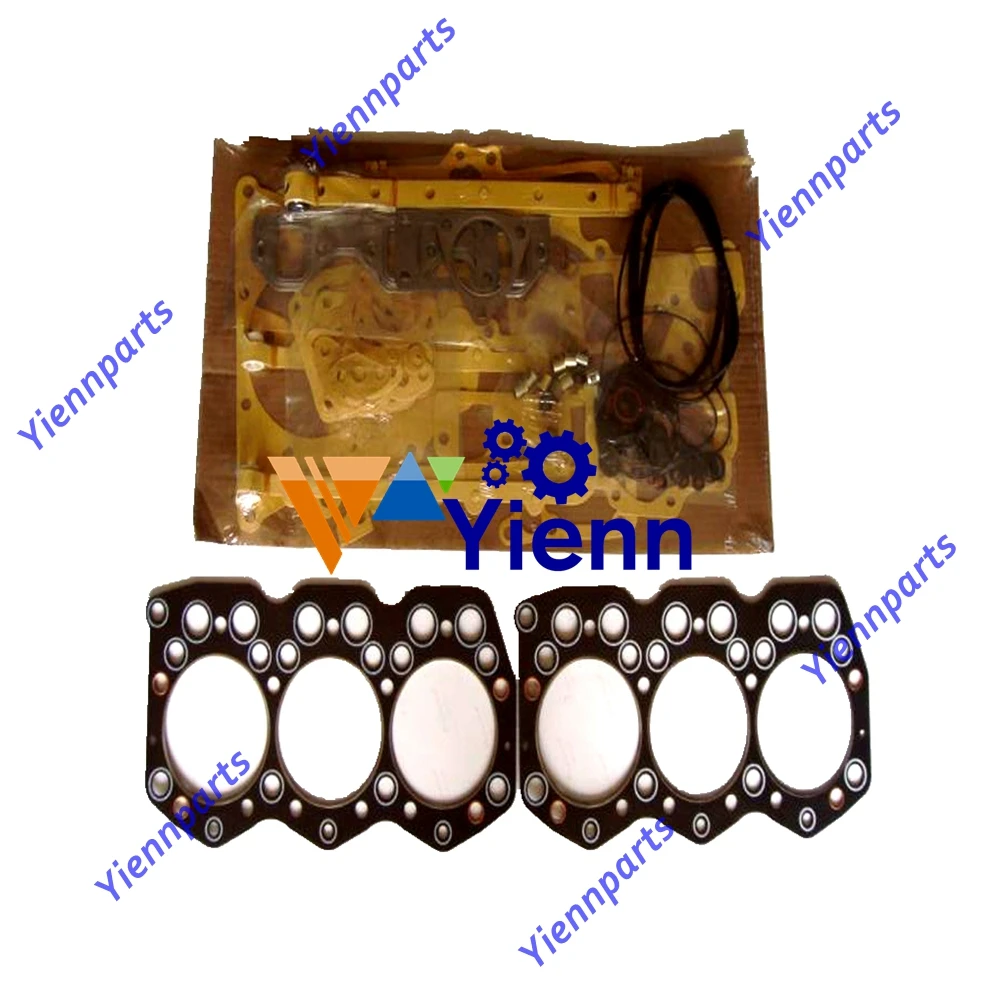 For Caterpillar CAT 3046 Full Gasket Kit With Head Gasket Excavator Tractor D3G D4G D5G Loader Diesel Engine Spare Parts