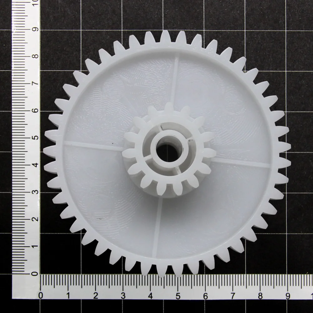 2 قطعة اللحوم طاحونة البلاستيك والعتاد المفرمة ترس عجلة قطع الغيار ل RMG 1215 1216 1217 1218 1219 1222 1250-متوسطة