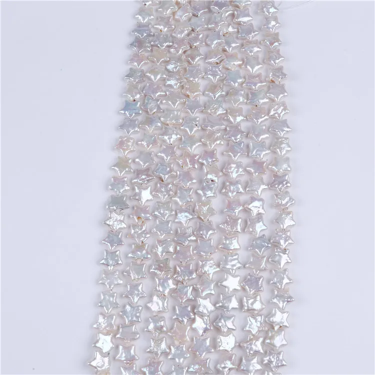 

hot sale 10-12mm star pearl strands for making jewelry