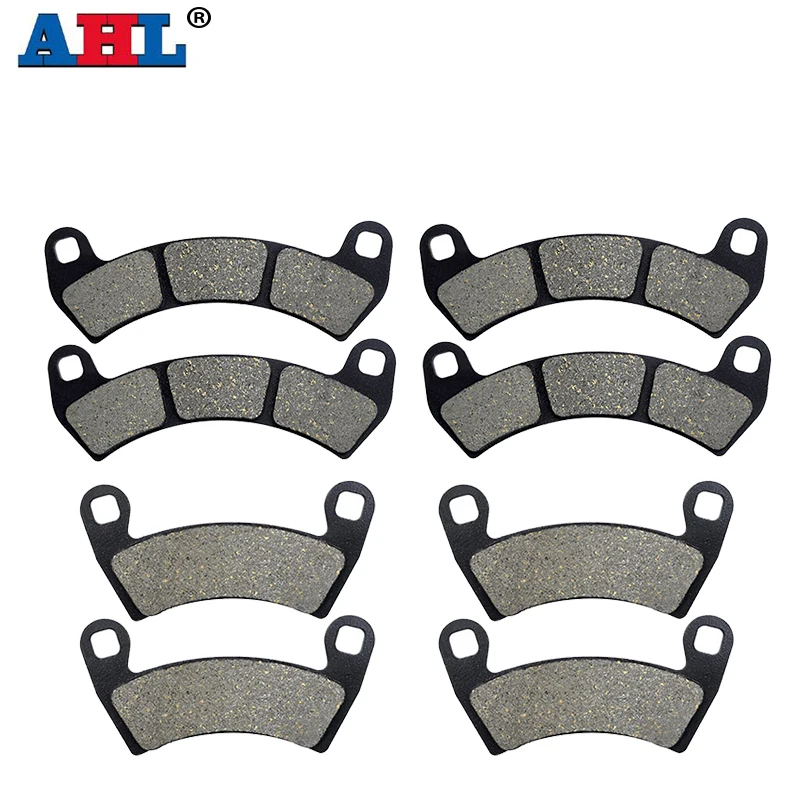 ATV Front & Rear Brake Pads for POLARIS RZR XP Pro Turbo Latin MD S Tractor RZR XP 4 XP4 Turbo Intl 2016 2017 2018 2019 2020