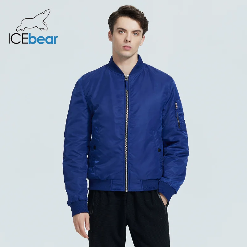 ICEbear 2022 New fall men's short jacket fashion flight coat men's clothing high-quality brand jacket MWC20706D