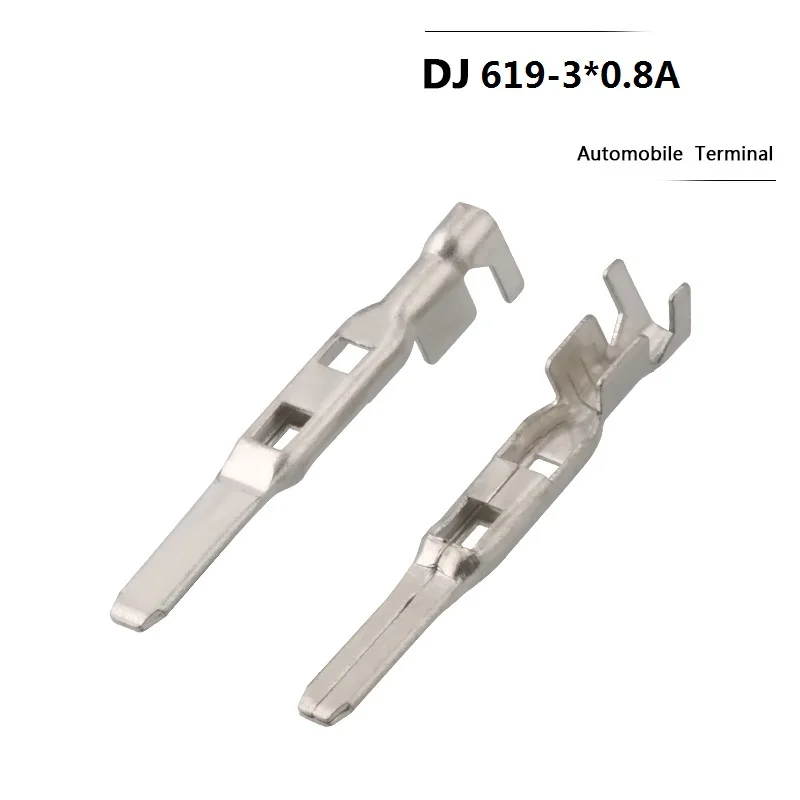 3000 Pcs 2.8mm Series Brass Tinned Wiring Terminal DJ619-3*0.8A Male Connector Plug Socke Fuse Box