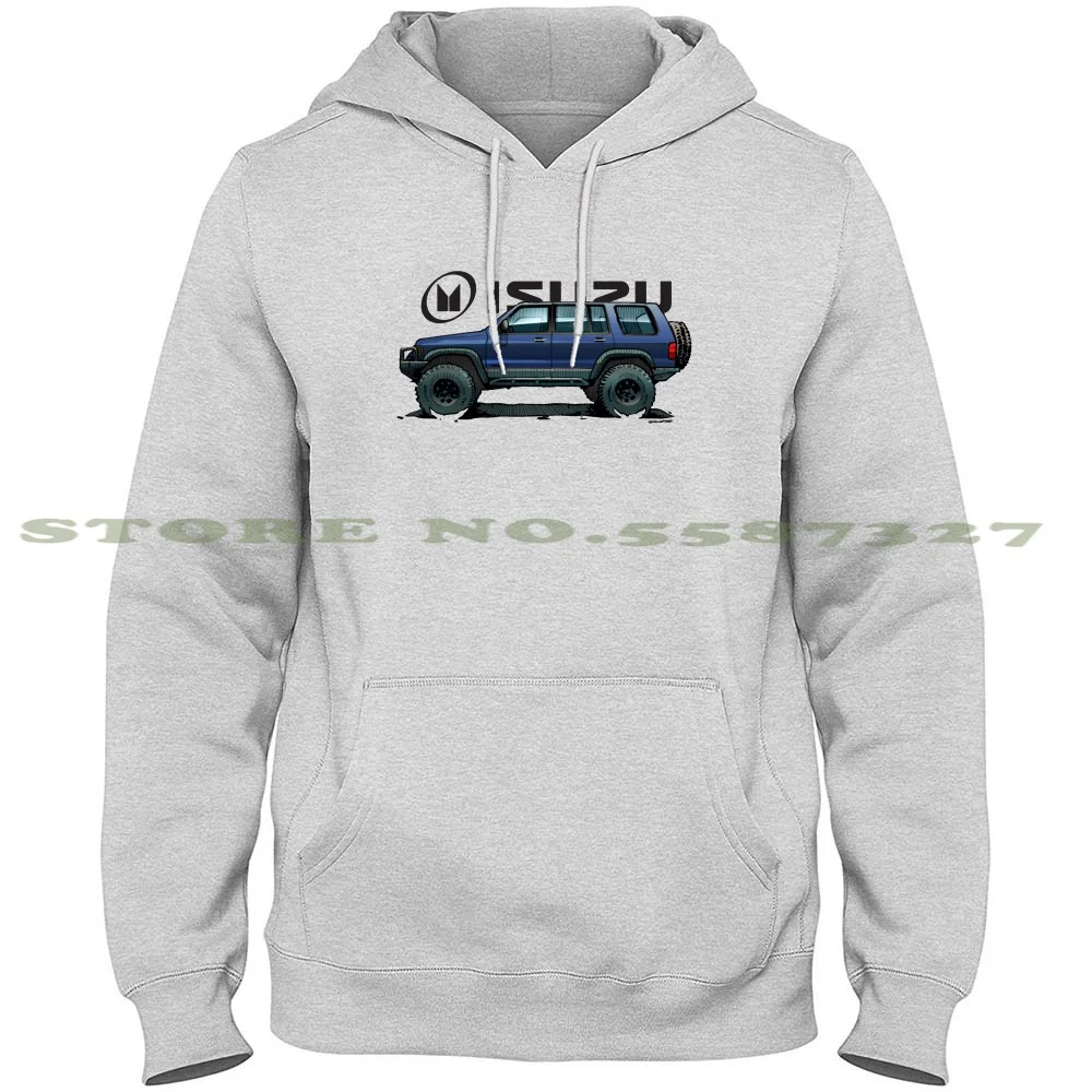 2Nd Gen Isuzu Trooper - Dark Blue Streetwear Sport Hoodie Sweatshirt Isuzu Isuzu Trooper 4Dr Trooper Gen 2 Rodeo Isuzu Truck