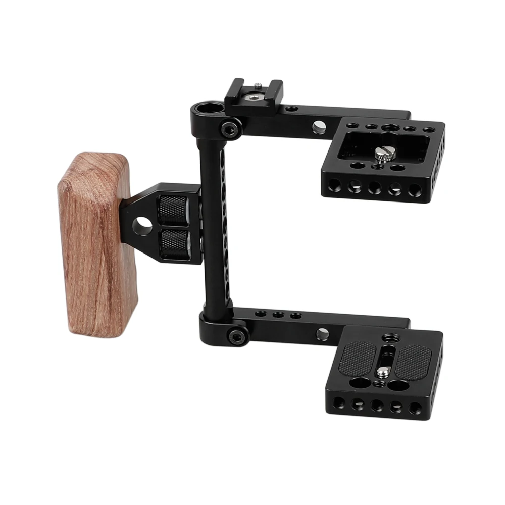 KIMRIG Blackmagic Pocket Camera 4K Cage Kit Portable Camera Cage With Left Handle For Blackmagic Pocket Cinema Camera