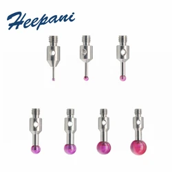 Free shipping three-coordinate rudy probe stylus M2 / M3 thread precision staking pin three-dimensional length 10mm rudy stylus