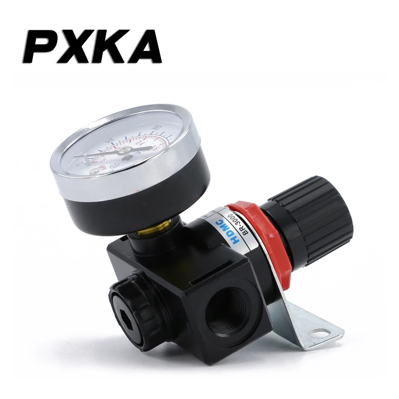 Válvula reguladora de pressão pneumática ajustável BR2000 válvula redutora de pressão BR3000 válvula reguladora BR4000