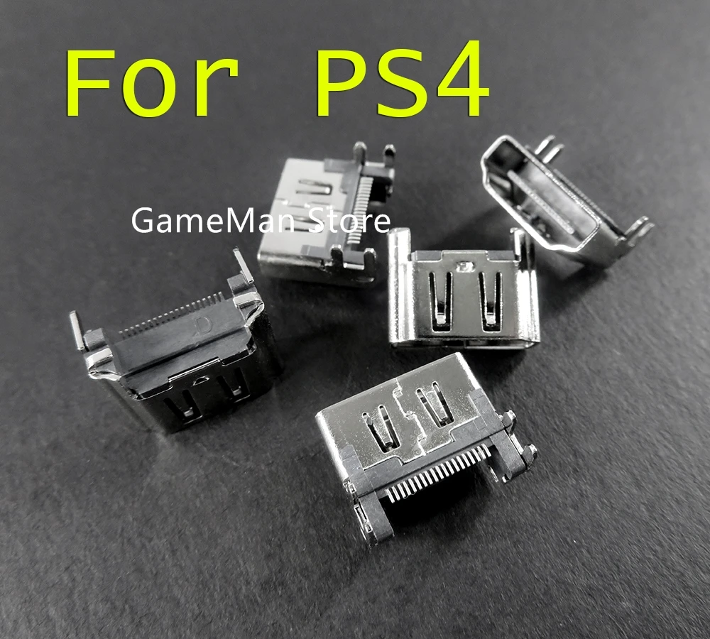 5pcs/lot For PlayStation 4 PS4 HDMI-compatible Port Socket Interface Connector replacement parts