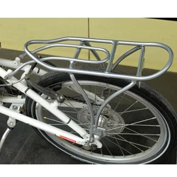 折りたたみ式アルミ合金製自転車シートラック,頑丈なギアパーツ,耐摩耗性,20インチ