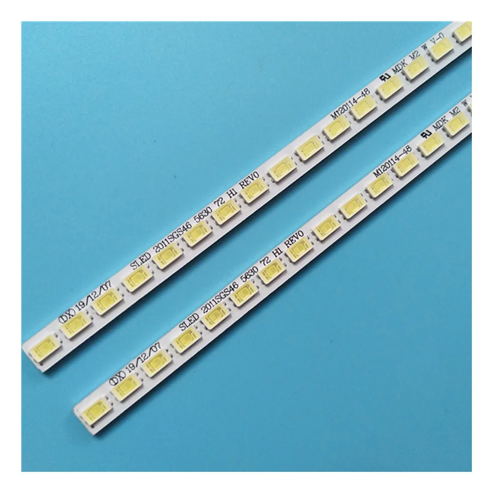 

520mm 3V 3Pin TV's Lamps LED Backlight Strips SLED 2011SGS46 5630 72 H1 REV0 46" Full HD LED Bars Matrix Bands Rulers Tapes Kits